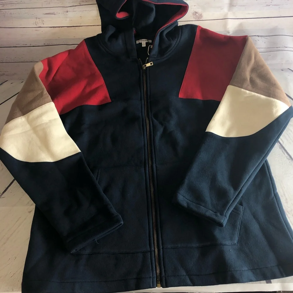 JODIFL Navy Color-block Jacket- Various Sizes - Picture 2 of 4